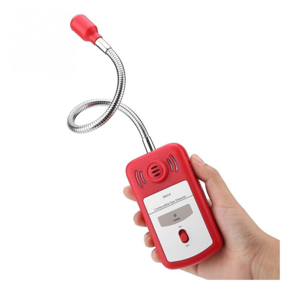 Gas Leak Detector With Adjustable Sensitivity And Audible Visual Alarm, Handheld Combustible Gas Analyzer For Propane Methane Detection 9330225349617
