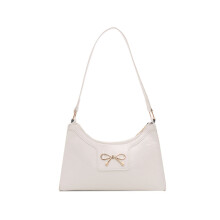 Retro PU-handtas Lichtgewicht schoudertas met grote-Wit
