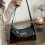 Retro PU-handtas Lichtgewicht schoudertas met grote-Wit 7