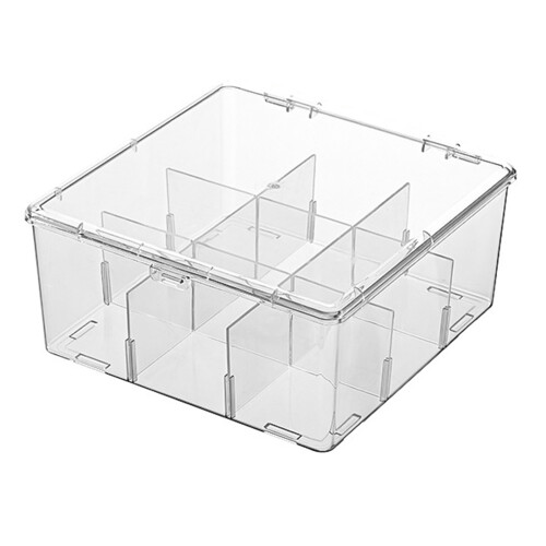 Boîte d'organisation transparente parfaite pour stocker des-3