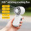 Portable Handheld Fan 5 Speed Cooling USB Rechargeable-White 3
