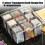 Modulars Stackable Transparent Hot Trading Card Deck Box-3 2