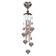 Wasserdichtes Metall-Windspiel mit niedlichen Tieren, ideal-10