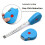 Automatic Retractable Measuring Tape 1.5m Flexible Plastic Ruler 3