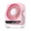 USB-bureauventilator, 3600mAh oplaadbare-Roze ijskompres 1