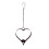 Heart Shape Candle Holders Decors Decorative Taper Candle 1