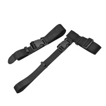 Adjustable Heavy Duty Luggage Strap with Buckle for Secure Suitcase Connection and Hands Travel
