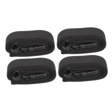 Didiseaon 4pcs Adjustable Luggage Straps with Secure Buckle for Travel and Outdoor Packing