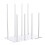 Vertical Shoe Organizers Holds 4 Pair Sturdy Acrylic Boot Rack 1