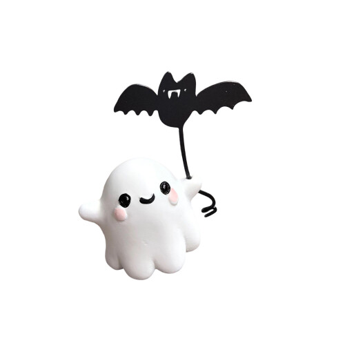 Statue de chien Spectres sur le thème d'Halloween fabriquée à