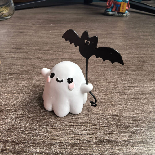 Statue de chien Spectres sur le thème d'Halloween fabriquée à 1