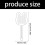 Gant de brosse en Silicone réutilisable pour animaux-Blanc crème 2