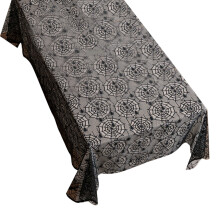 Polyester Table Cover Decorative Sheer Lace-Spider web 1