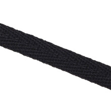 Robuster Kantenbesatzstoff aus Baumwolle für-Schwarz
