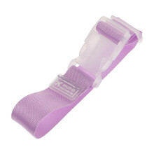 Adjustable Luggage Strap with Quick Release Buckle Heavy Duty Suitcase Belt for Travel Purple