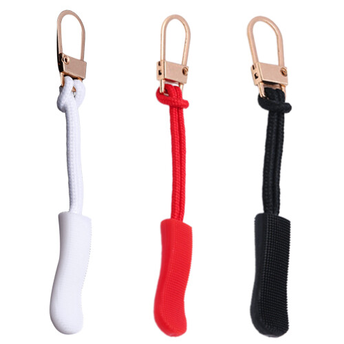 Fermetures à glissière en métal réutilisables, accessoires-Rouge 1