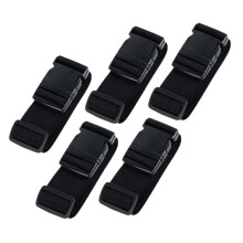 5pcs Heavy Duty Adjustable Luggage Straps with Quick‑Adjust Buckle for Travel and Storage
