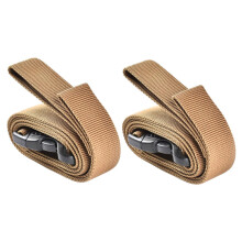 2pcs Heavy Duty Luggage Straps with Quick Release Buckle, Adjustable Tie Down for Travel, Cargo and Camping