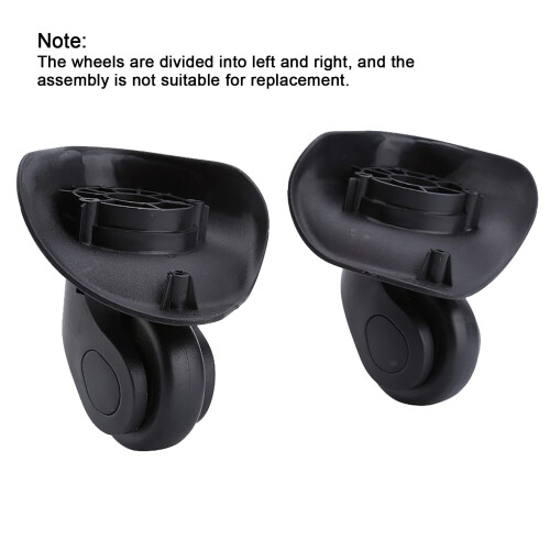 Luggage Replacement Wheels 2 Pack, Durable PVC Suitcase Wheels for Smooth Rolling and Easy DIY Installation 2