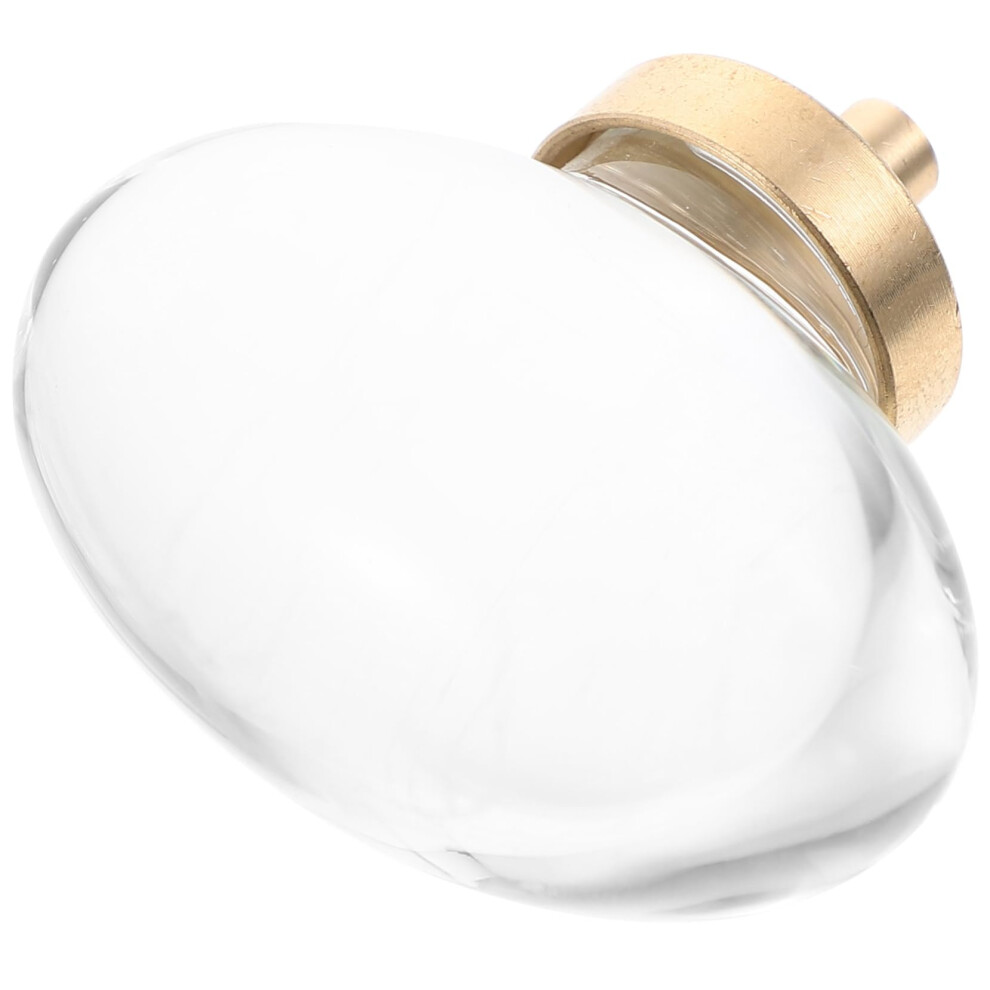 Modern Crystal Cabinet Knobs Brushed Finish Decorative Drawer Pulls For Dresser And Vanity 9073542019459