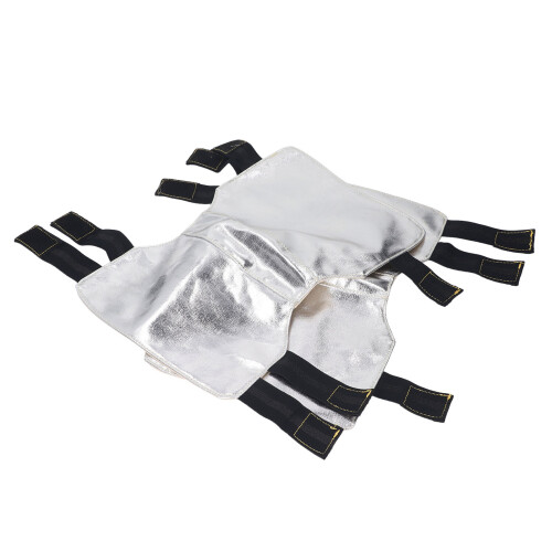 Knee Shield Welding Heat Shield, 1 Pair, Silver