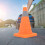 Foldable Reflective Traffic Cone 30cm, PE/PP 2