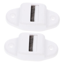 2pcs Curtain Roller Glider Assembly for Smooth Rotation and Easy Installation Durable Blind Guide Wheel