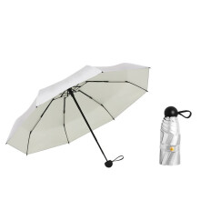 Compact Travel Umbrella Windproof Foldable Lightweight Small Portable Umbrella for Rain and Sun