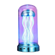 Veilleuses d'ambiance à 7 couleurs, lumières de méduses- Bleu