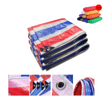 Waterproof Tarpaulin 2.8x2.8m Heavy Duty Tarp with UVBlocking Sun and Rain Protection for Garden Camping