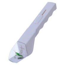 Doorzichtige insectenobservatiecontainer Draagbare-Wit