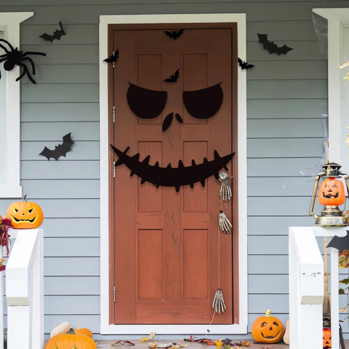 Cloth Skeleton Hand Pumpkin Decoration Reusable Halloween-2 2