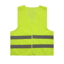 Visibility Safety Vest Fluorescent Green Reflective Vest for Men and Women Work Cycling Running