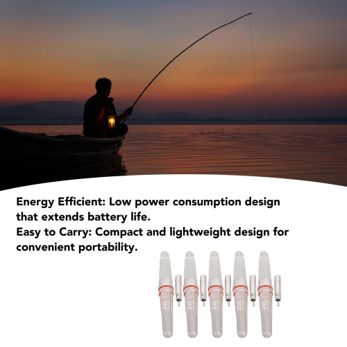 5PCS Lure Light 25mAh CR425 Still Green 1.2oz 2