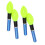 CR322 18mAh Bulb-Type Glow Float, 15g, Green, 4pcs 12