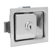 Trailer Paddle Door Lock Stainless Steel Rectangular Handle for Truck Toolbox