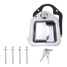 Truck Tool Box Latch Replacement with Keys, Stainless Steel Paddle Lock, Corrosion Resistant Design