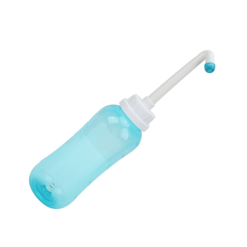 Portable Handheld Bidet 500ml Blue Straight Head 2