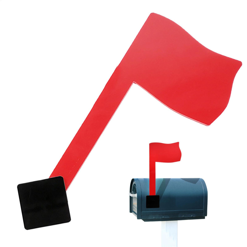 Mailbox Flag Replacement Red Rust Proof 90 Rotating Weatherproof Easy Install For Outdoor Use 9351714499200