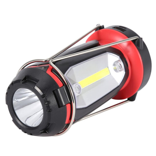Rechargeable Camping Lantern and Collapsible LED Work Light with Clover Diffuser Lighting for Outdoor Use 1