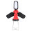Rechargeable Camping Lantern and Collapsible LED Work Light with Clover Diffuser Lighting for Outdoor Use 5