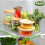 S Clear Acrylic Fridge Turntable with Suction Cups 13