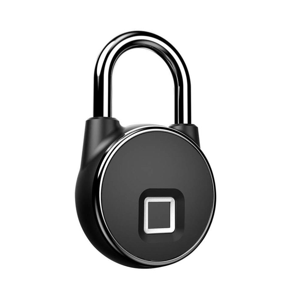 Fingerprint Padlock Smart Keyless Lock With Fast Biometric Unlock, Ip66 Waterproof, App Control For Gym, Bike, Luggage 9771547875680