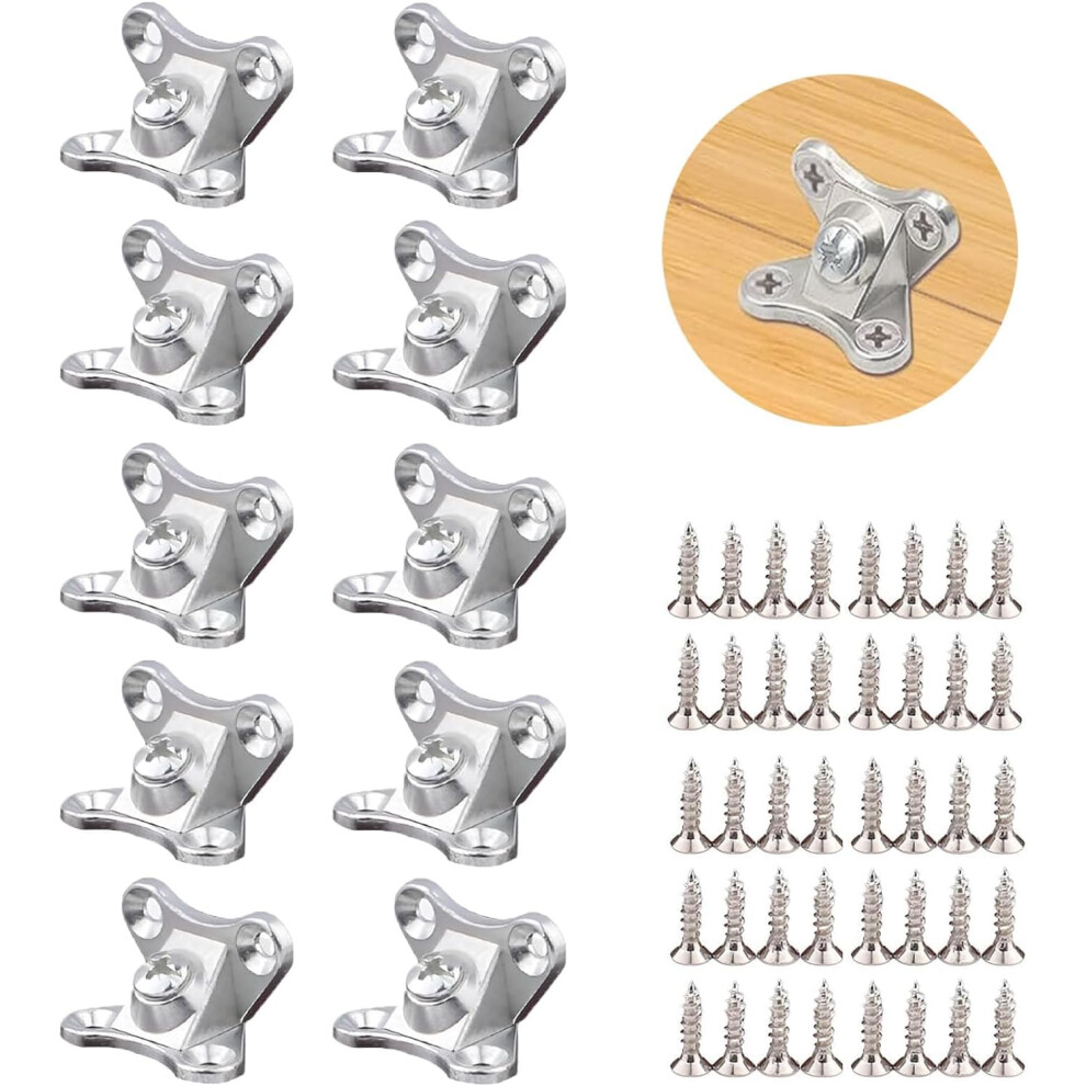 10Pcs White Detachable Corner Bracket L Shape Shelf Support For Cabinets And Wood Shelves 9330225351306