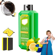 All Purpose Cleaner for Kitchen and Bathroom, Powerful Household Degreaser with Fresh Lemon Scent, Concentrated Formula (1pcs)