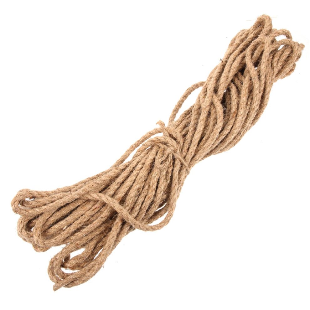 Natural Handwoven Jute Rope For Crafts Gardening And Diy Projects, Durable FrayâResistant Twine 9351714499590