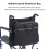 Wheelchair Bag with Multi‑Pocket Organization, Adjustable Strap Fit, Durable Armrest Storage Organizer 2