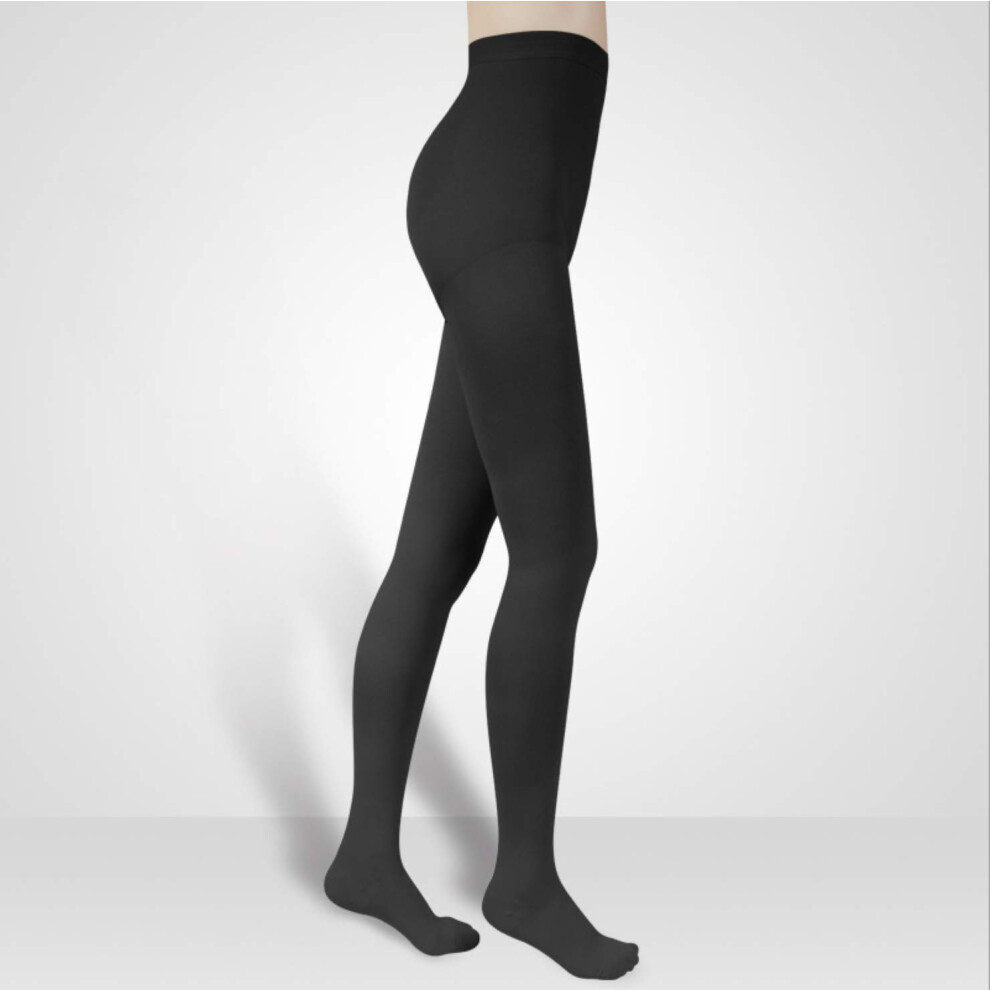 Black Xl 2030Mmhg Compression Stockings For Women Varicose Vein Relief Medical Support Pantyhose