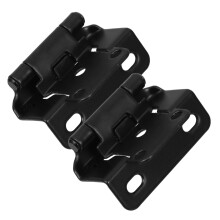 2PCS 1/2 Inch Overlay Self Closing Cabinet Hinges Semi Concealed Heavy Duty Hinges for Kitchen RV Yacht