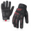 Anti Vibration Work Gloves for Power Tools, Impact Resistant Design, Heavy Duty Grip, Medium Black 1